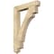 Ekena Millwork Merced Arts & Crafts Rough Sawn Bracket, Douglas Fir, 4"W x 26"D x 38"H BKT04X26X38MRC03RDF - alternate 1